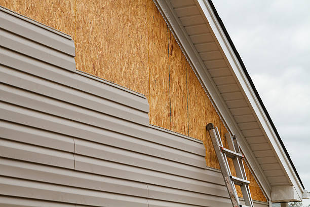 Professional Vinyl Siding technician working in Berryville, VA